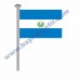 EL SALVADOR GÖNDER BAYRAK 50x75 ( EBAT SEÇİNİZ )